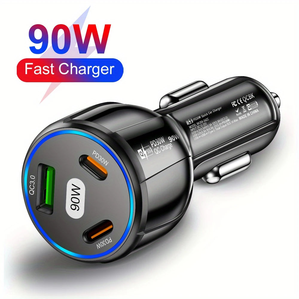 90W Car Charger