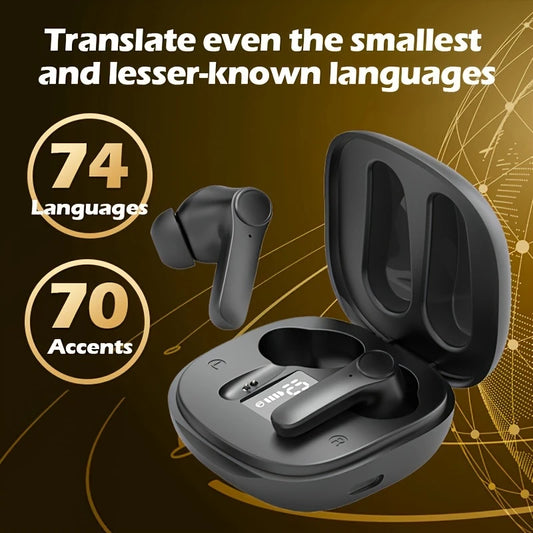 AI Translation Earbuds 144 Language Wireless