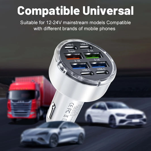 8-in-1 Car Fast Plug