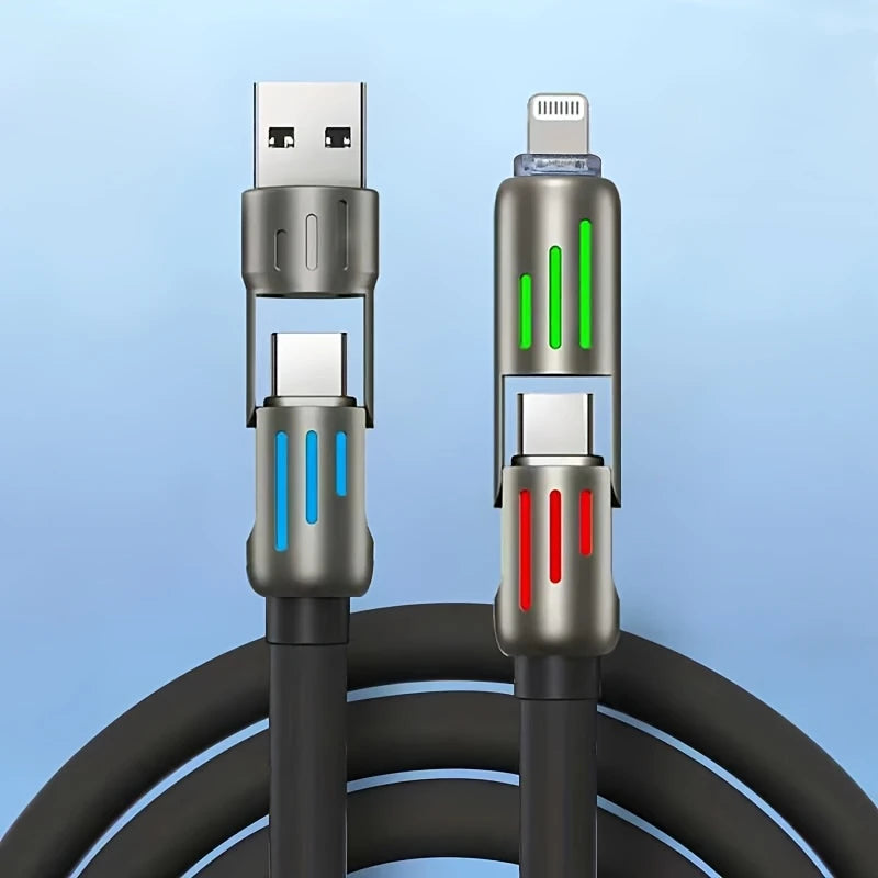 100W Max 4-in-1 USB-C Cable