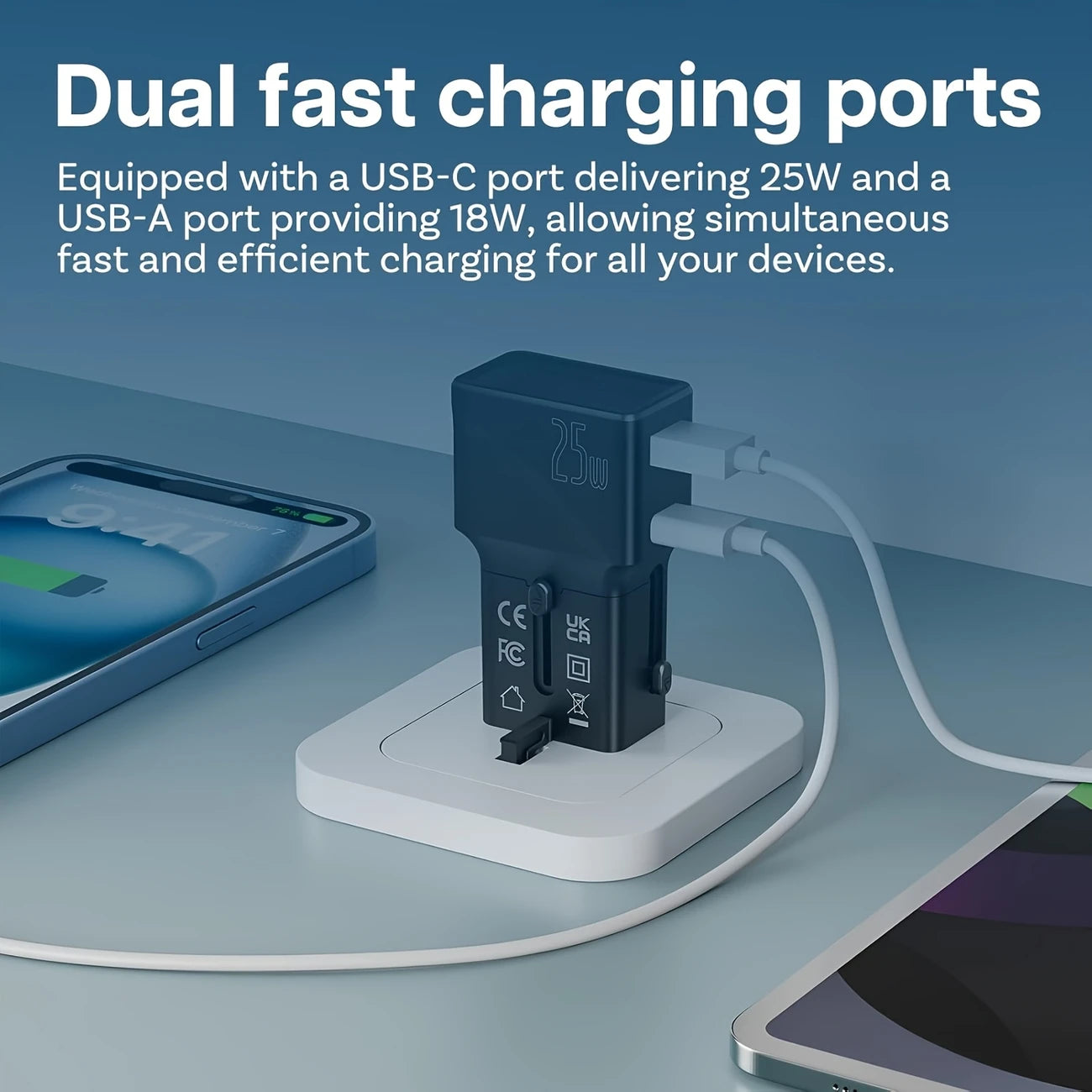 25W Power Converter Adapter