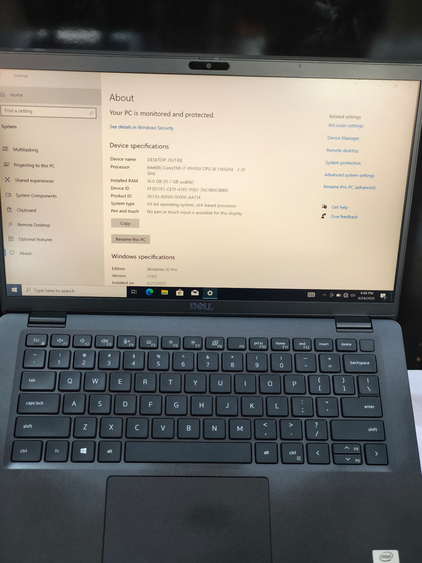 Dell Latitude 7410 CORE i7 10th Gen