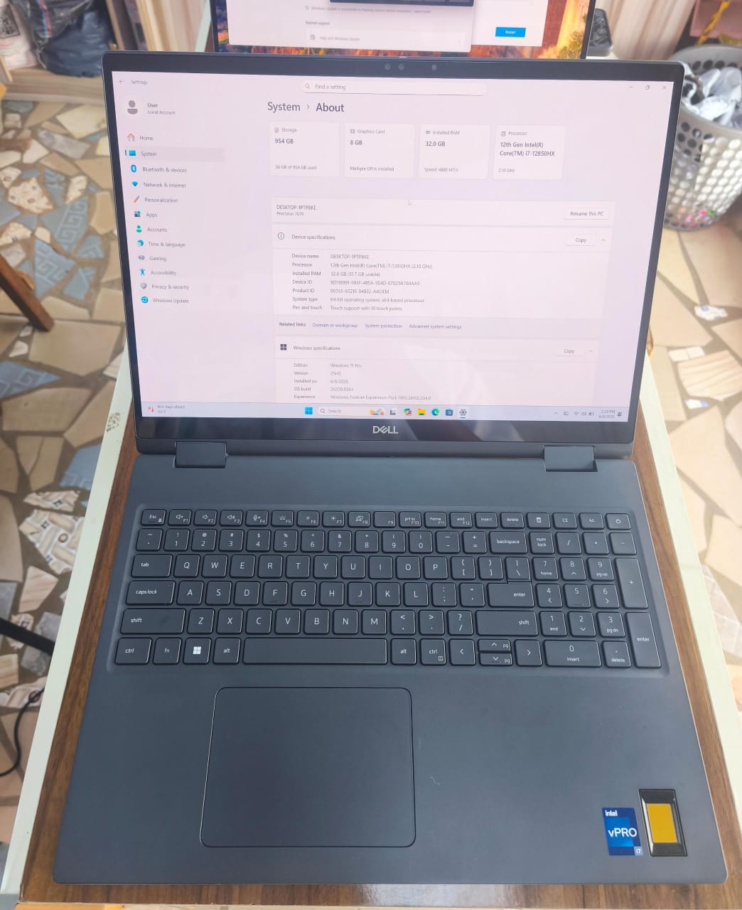 Dell precision 7670