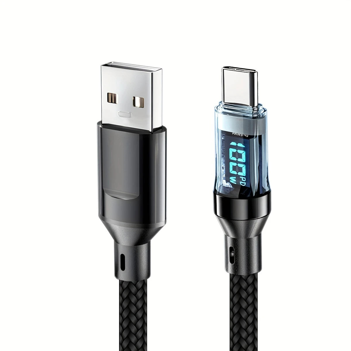 120W USB A to Type C Cable Fast Charging