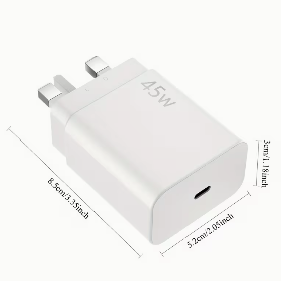 N & B 45Watt Charger with Type C cable