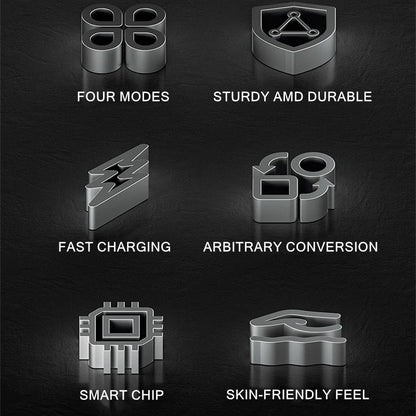100W 4 in 1 USB Fast Charging Cable for all phones and laptops