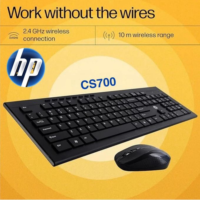 HP CS700 Wireless Keyboard and Mouse