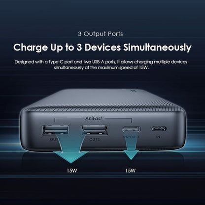 Oraimo Traveler 15 Flash 20000mAh 15W Power Bank