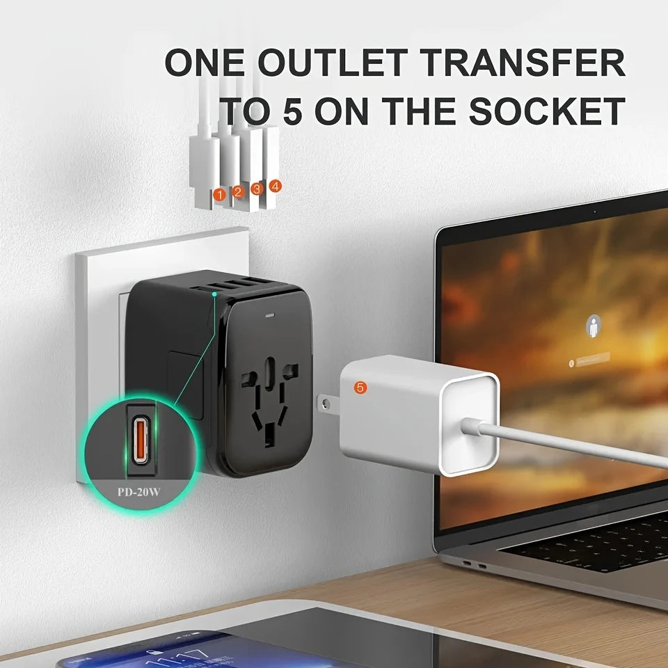 20W Adapter with All-in-One Plug