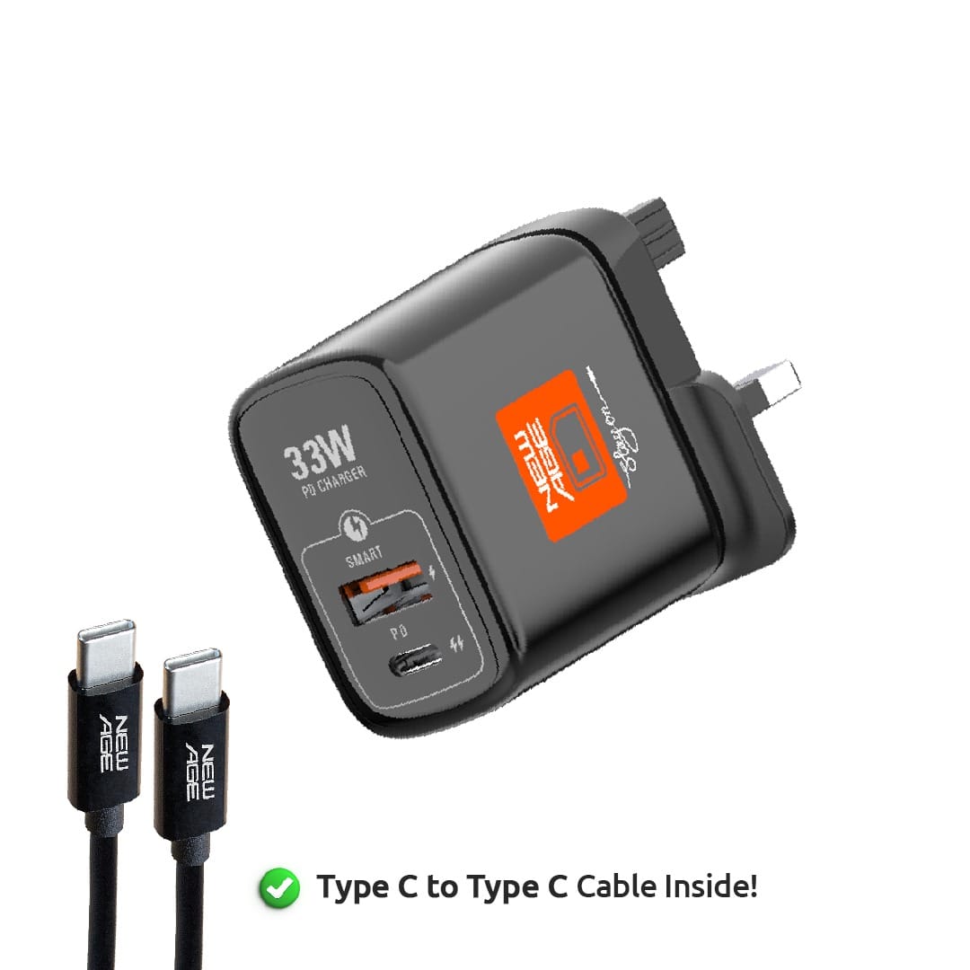 33Watt New Age Type C Charger