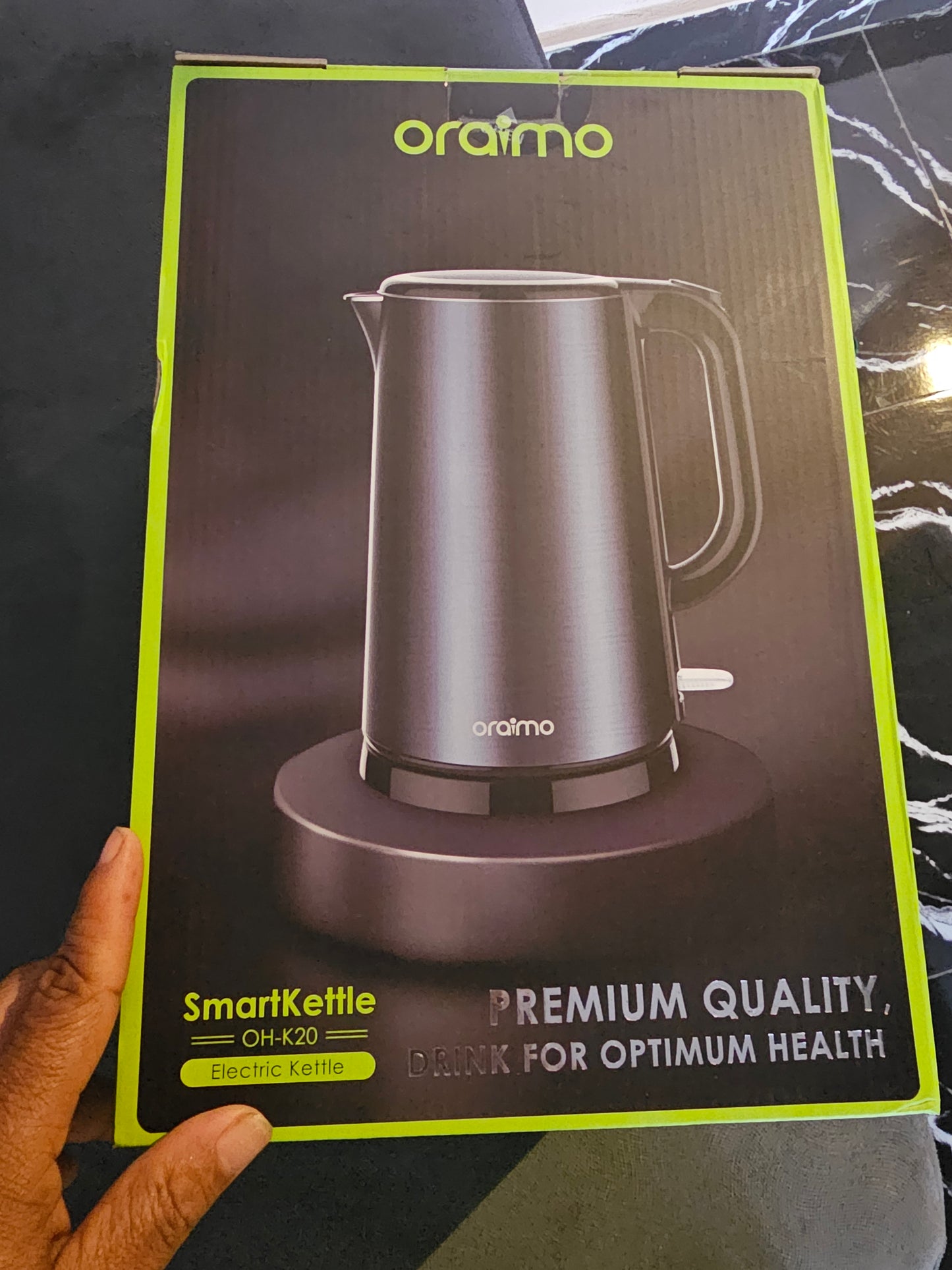 Oraimo Smart Kettle 1.7L Full Metal Liner Kettle
