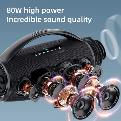 ZEALOT S97 80W True Wireless Portable Bluetooth Speaker