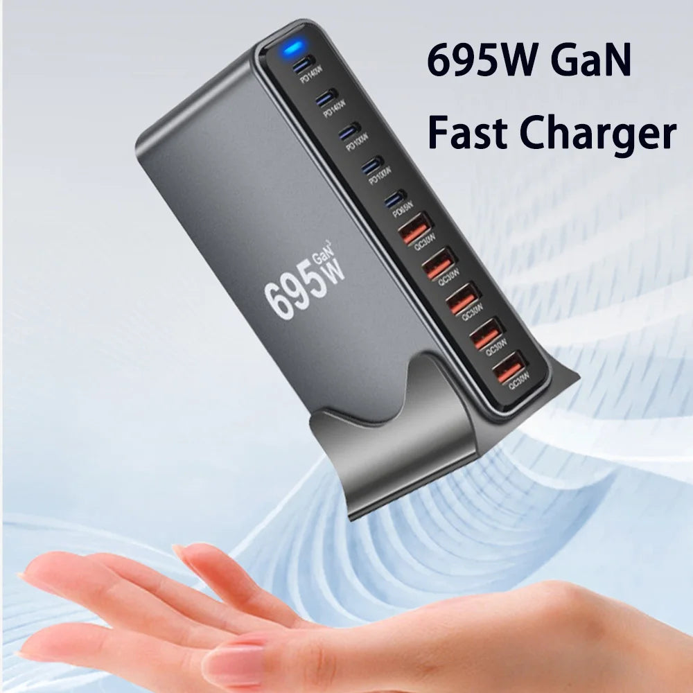 695W Multi-Port Charging Station