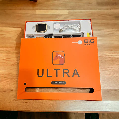 New 7-1 Smartwatch Ultra 9 Big 2.13