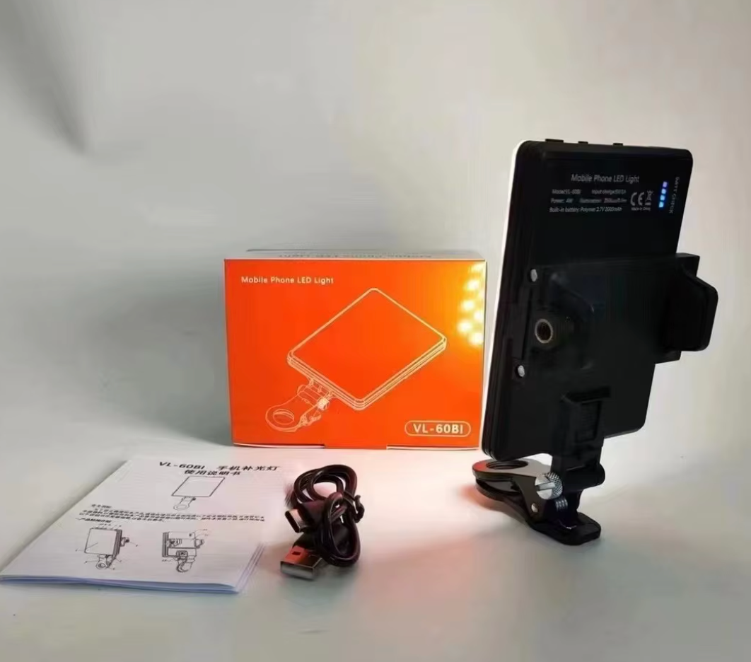 VL-60BI Rechargeable Mobile Phone Selfie Light