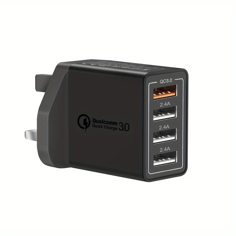 4-Port Multi USB Power Adapter
