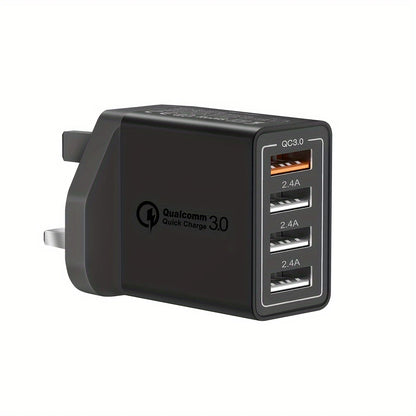 4-Port Multi USB Power Adapter