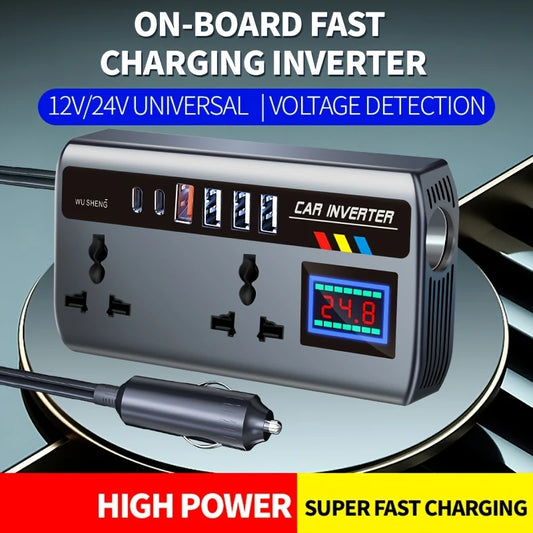 Universal 12V/24V Car Power Inverter