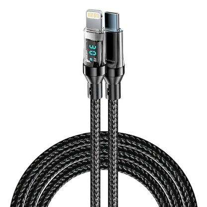 USB A to iOS Fast Cable with Display 6.6ft/2m