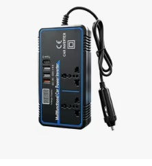 Car Power Inverter - 12V/24V to 110V/220V Power Converter with Display