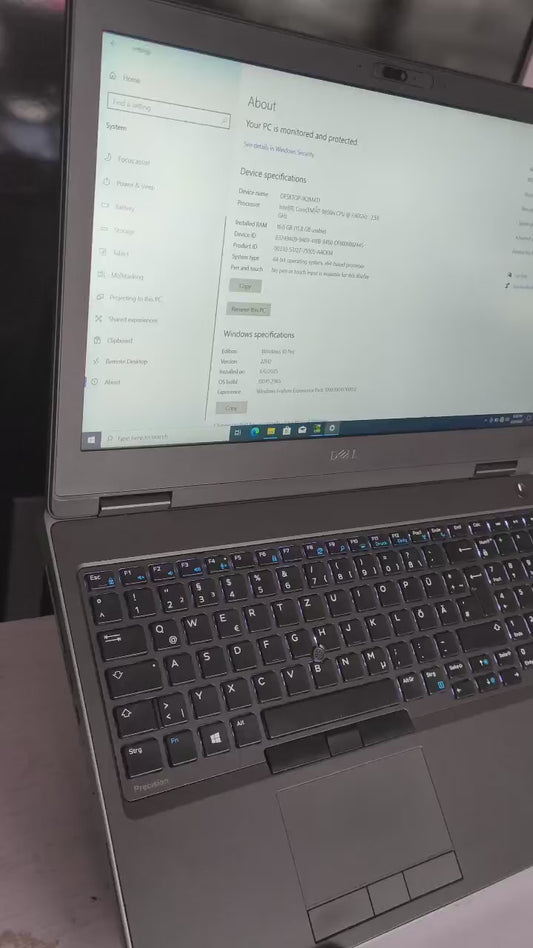 Dell precision 7540 Workstation